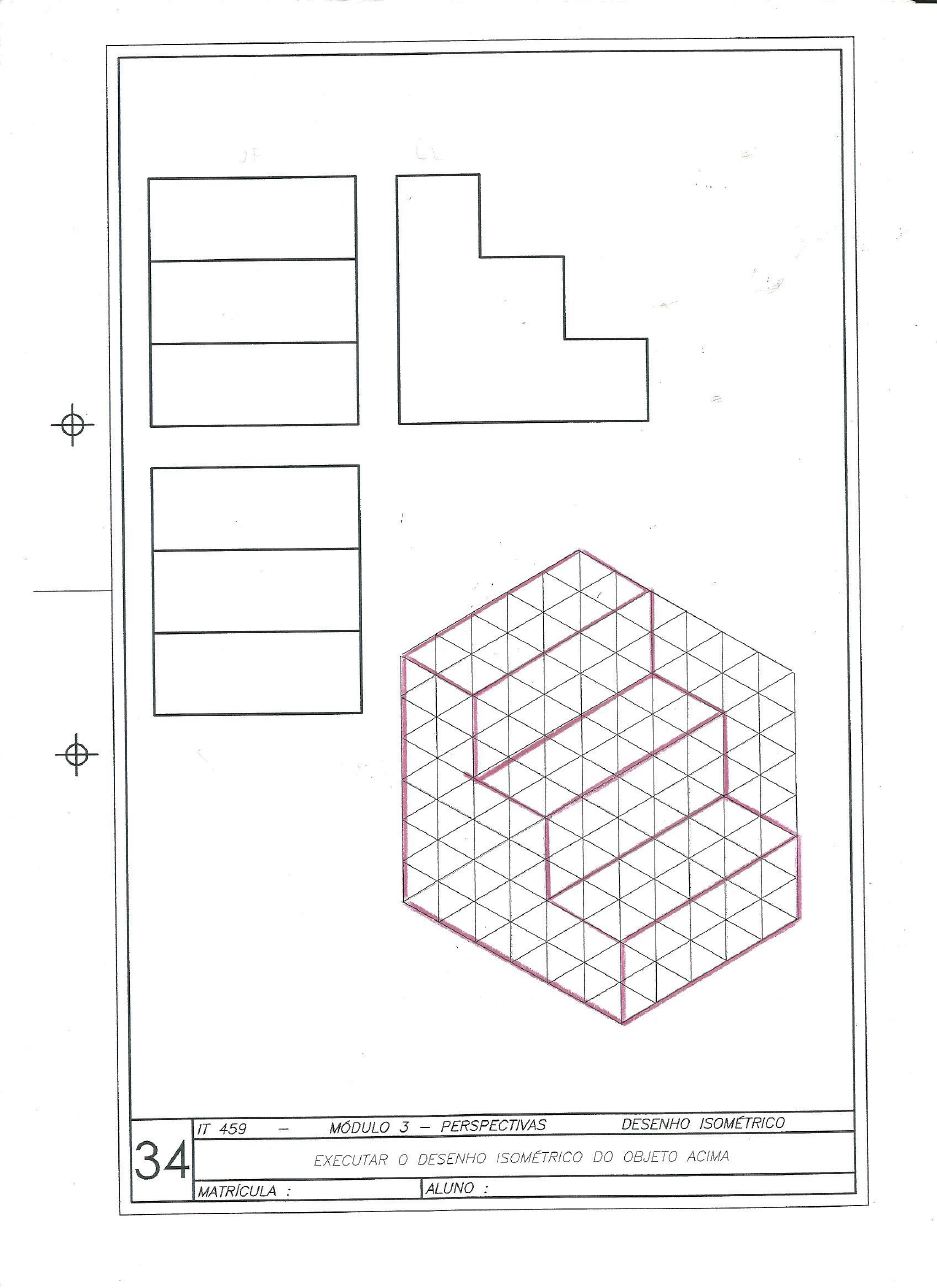 Gabarito apostila de desenho técnico - Desenho Técnico I
