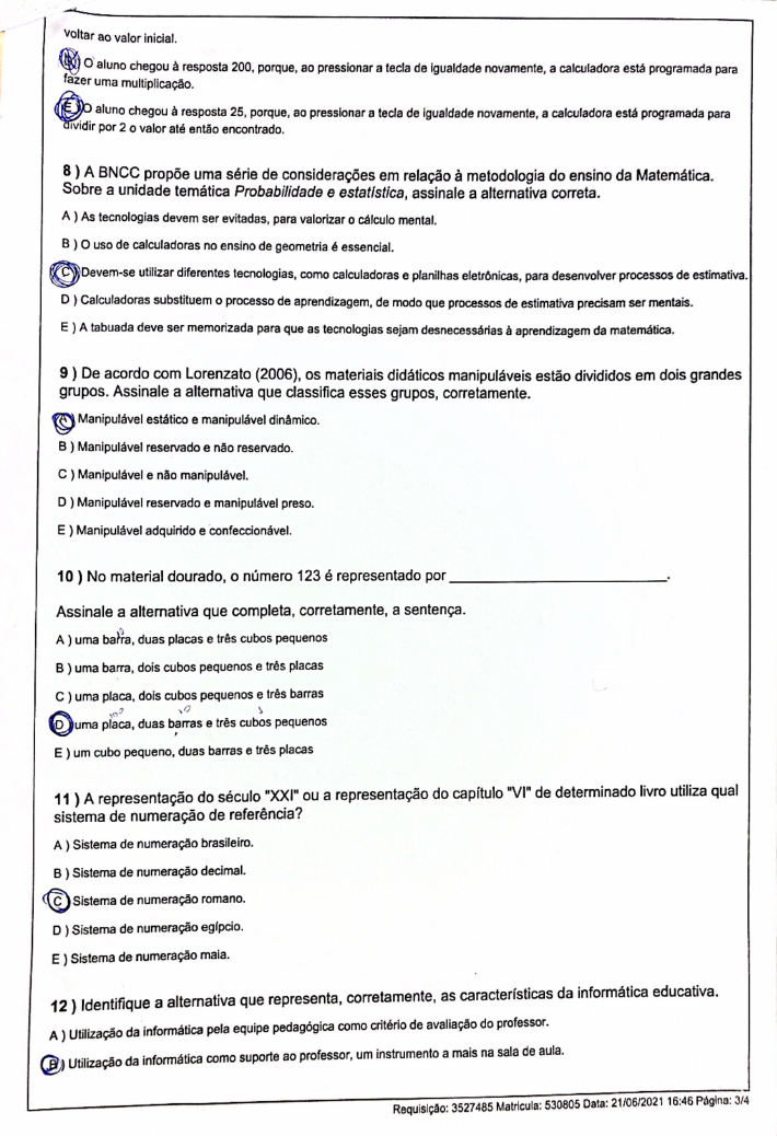 Metodologia Do Ensino De Matematica Pedagogia 6557