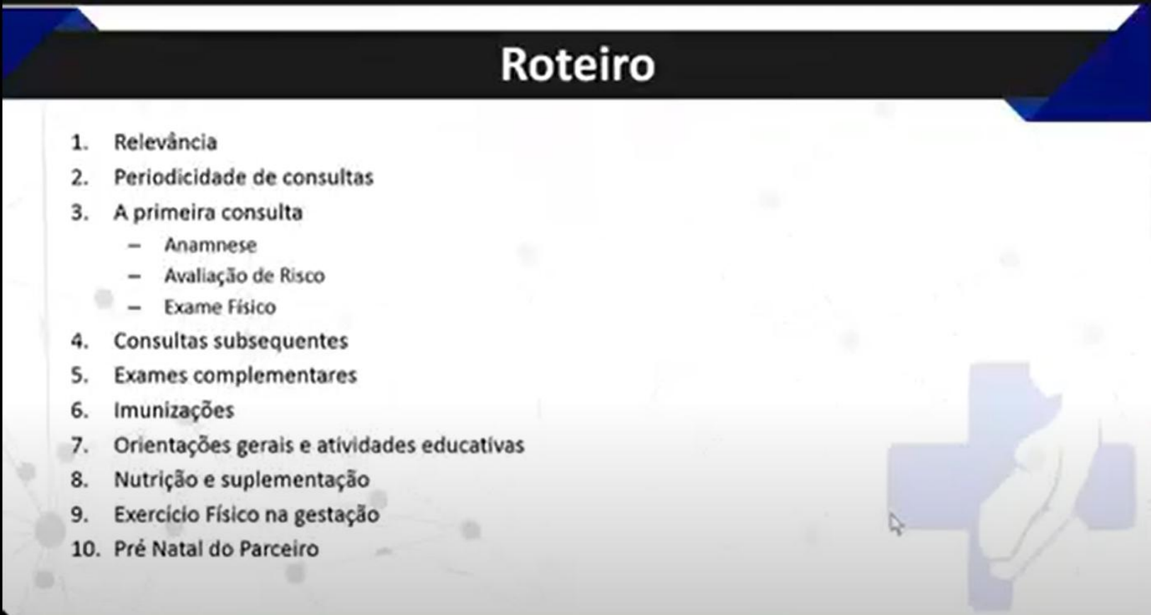 Evolução Pré Natal - Ginecologia - Passei Direto