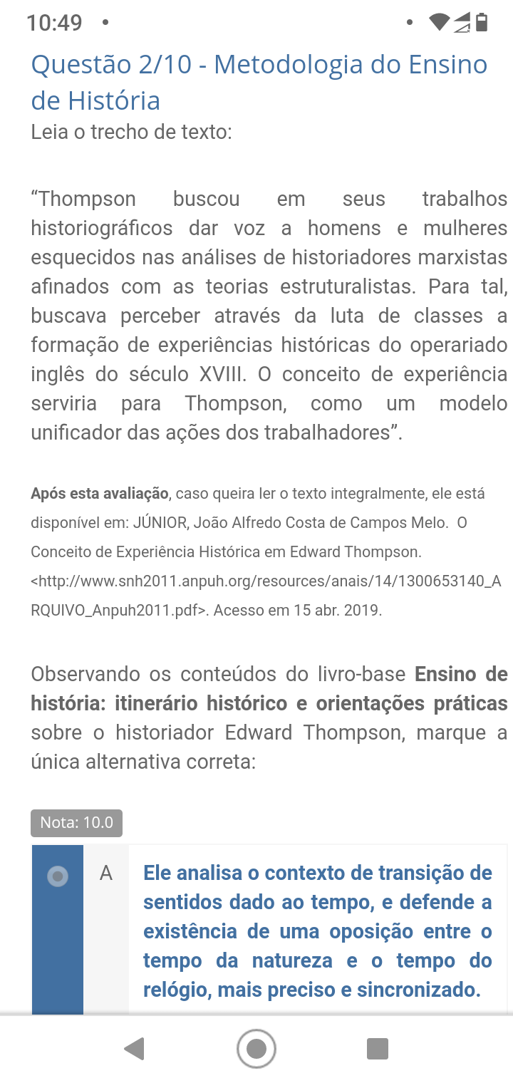 Metodologia Do Ensino De História - Metodologia Do Ensino De História