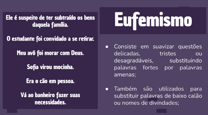 eufemismo - Português