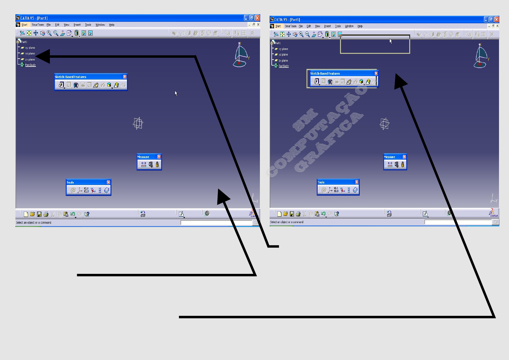 CATIA V5 – Selecionar licenças