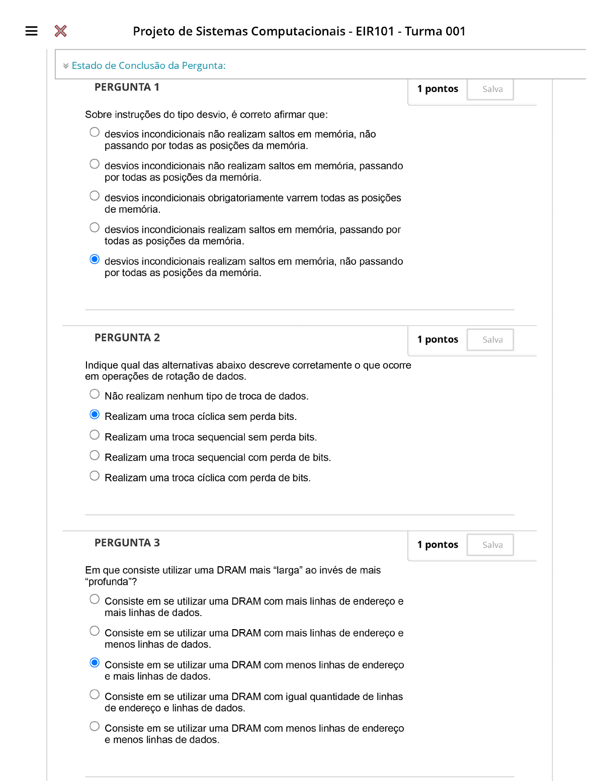 Projeto De Sistemas Computacional - Atividade Avaliativa - Semana 4 ...