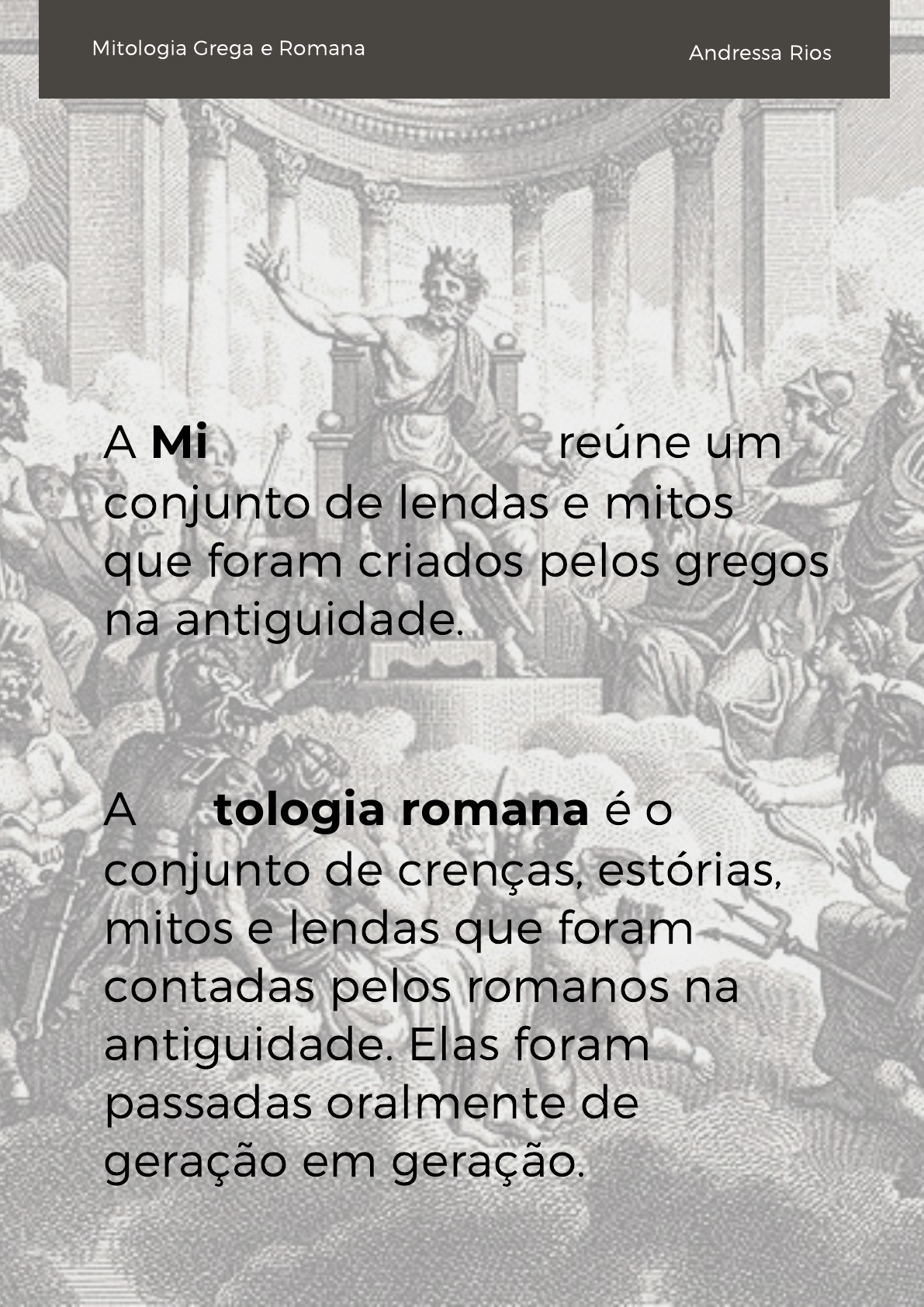 Significado de Nomes, PDF, Mitologia grega