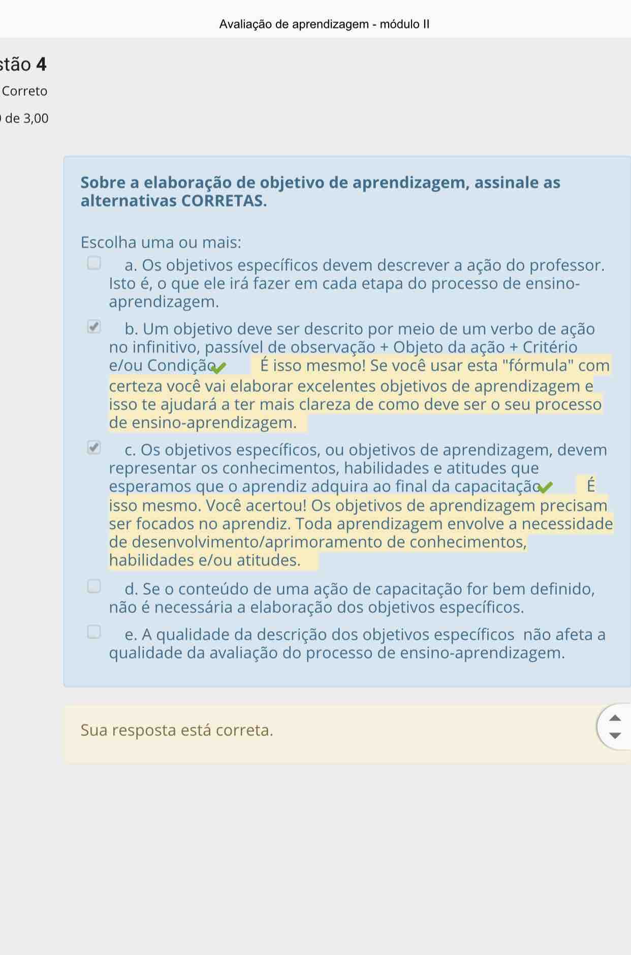 Avaliação De Aprendizagem Nível II - Desafio Profissional