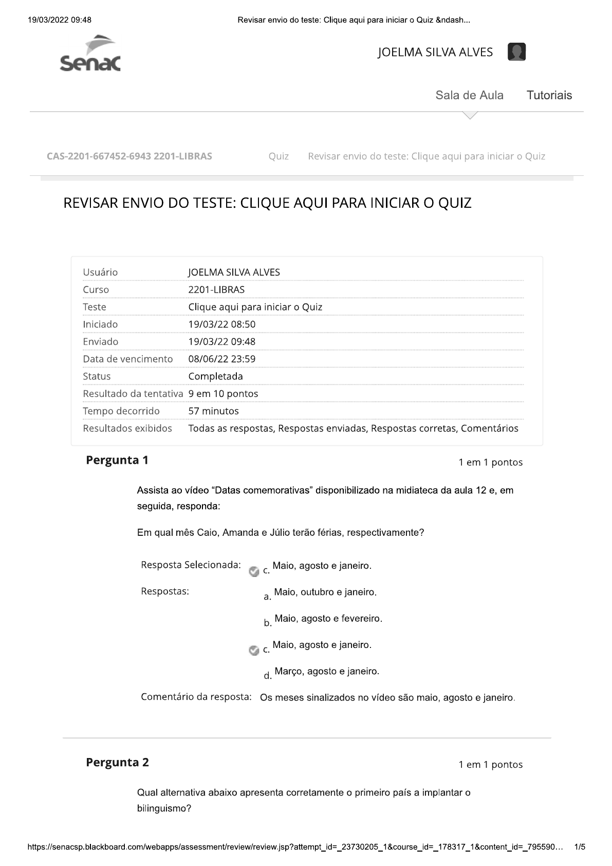 Quiz do Legislativo - Pergunta #01 