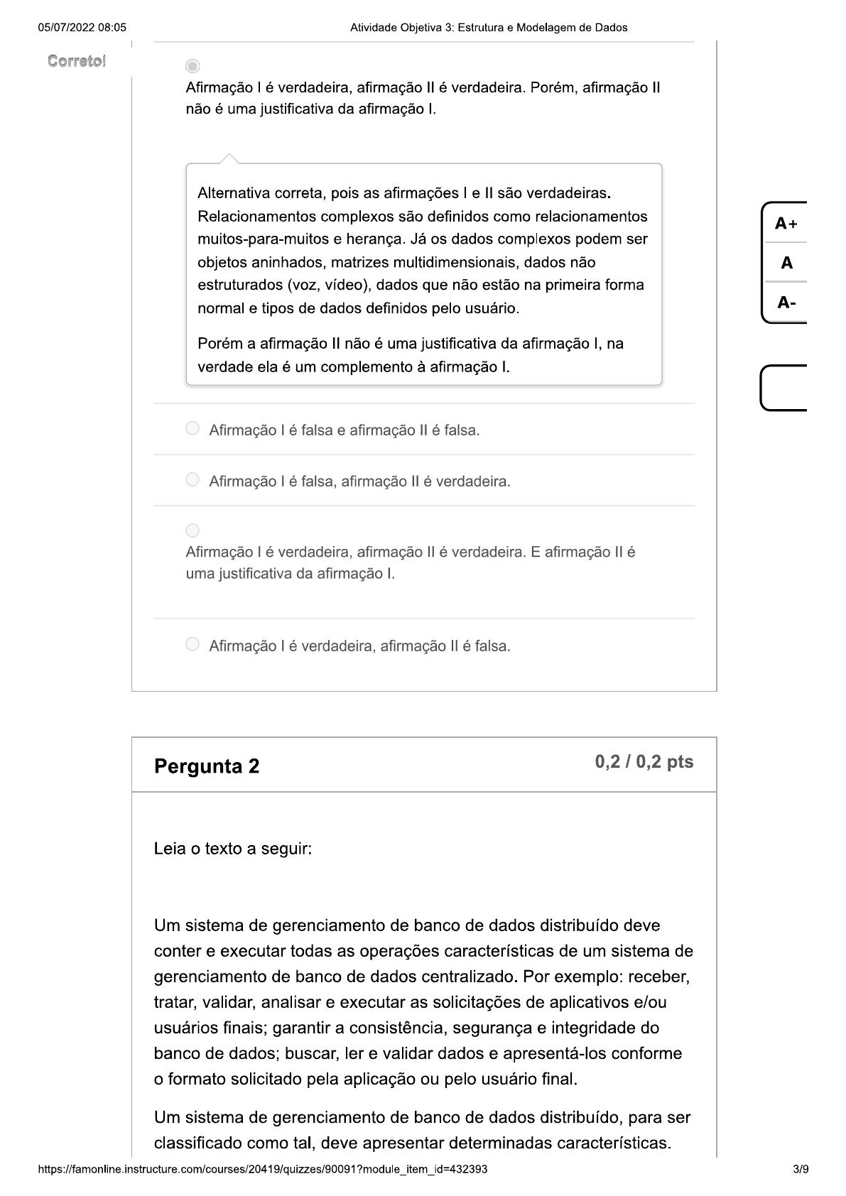 Atividade Objetiva 3 - Estrutura E Modelagem De Dados - Modelagem De Dados