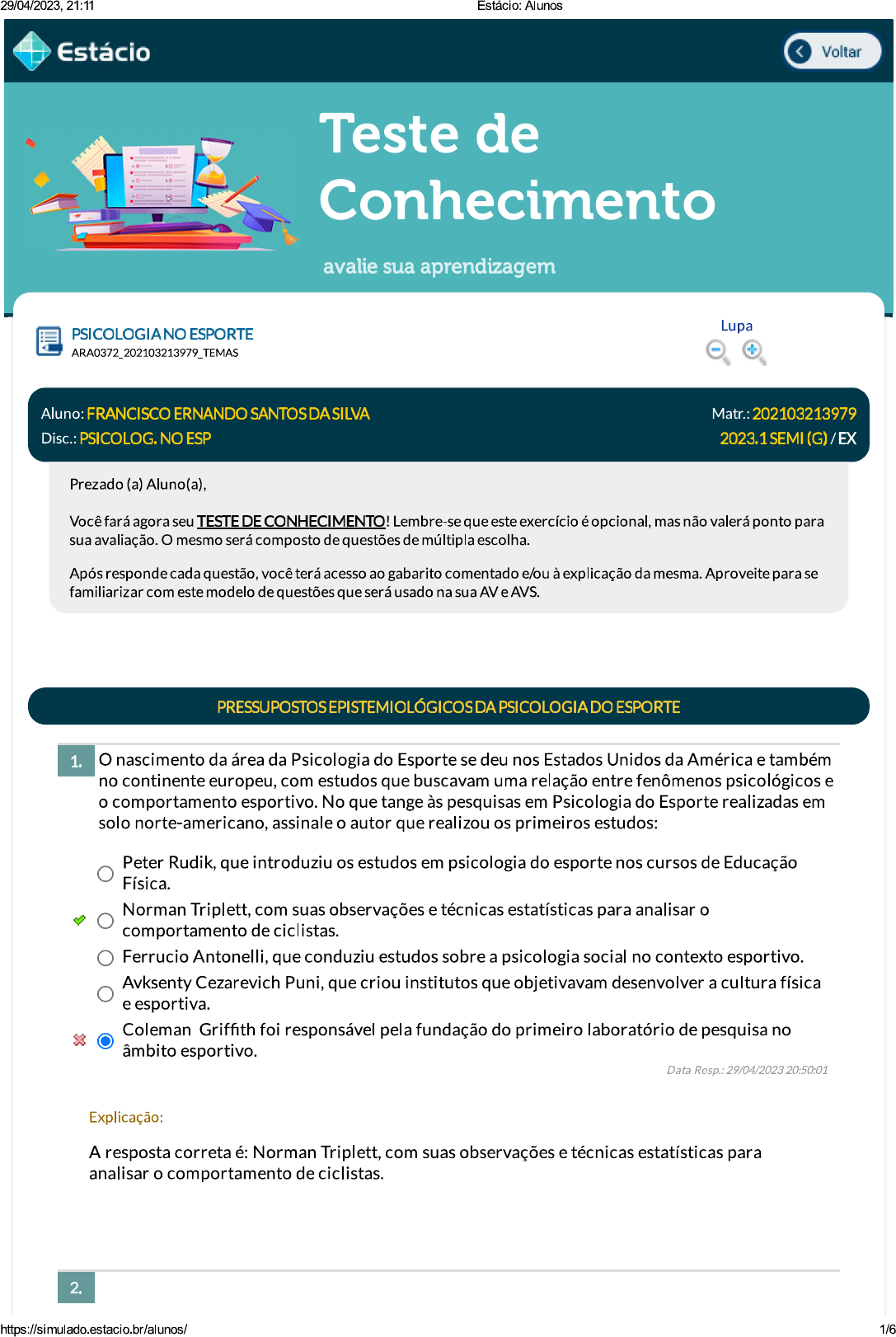 Mais de 50 perguntas do quiz sobre esportes grátis com respostas