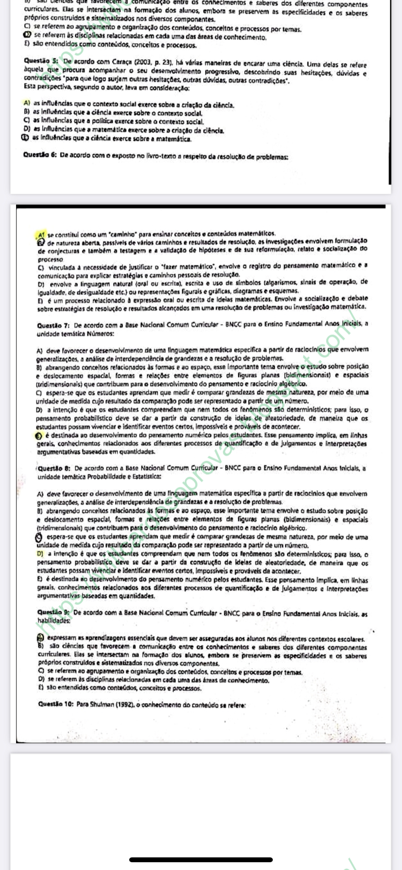 Matemática Unidade temática: - Compartilhando Saberes