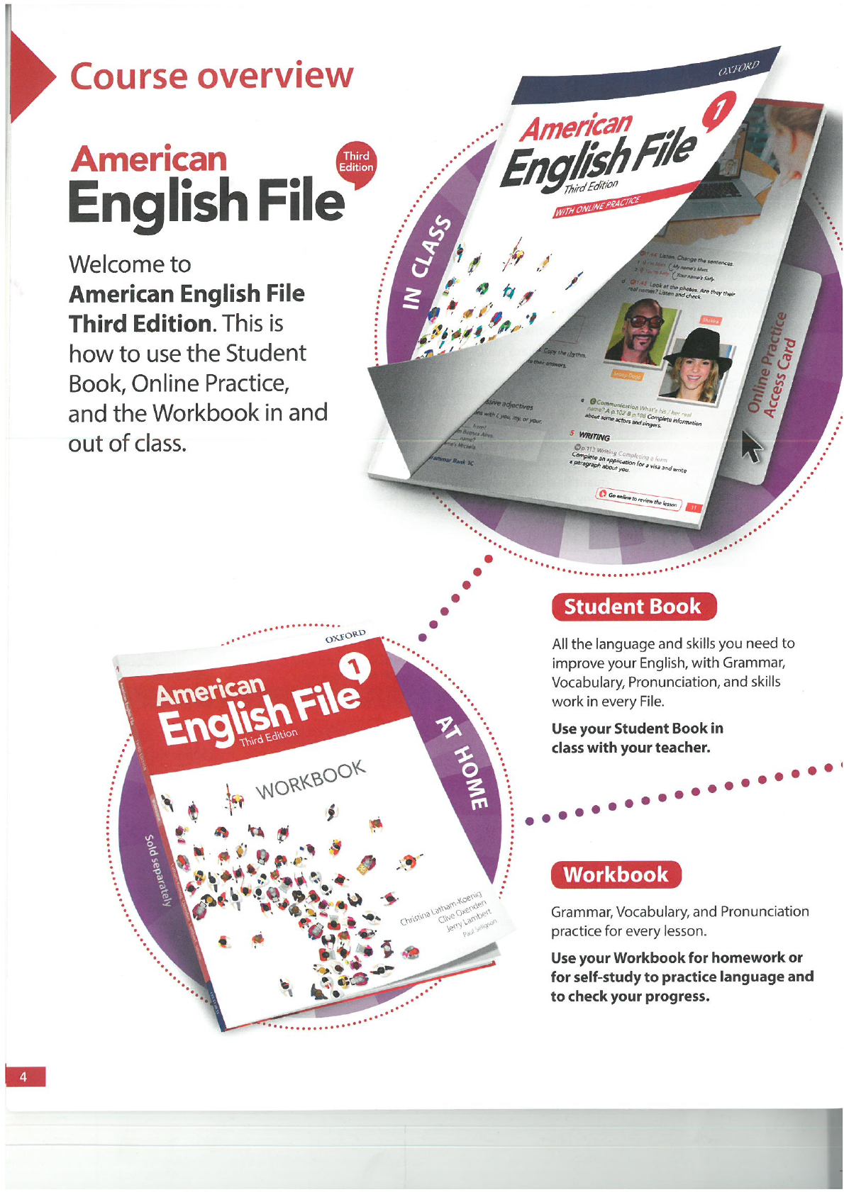 American English File 1 Third Edition - Inglês