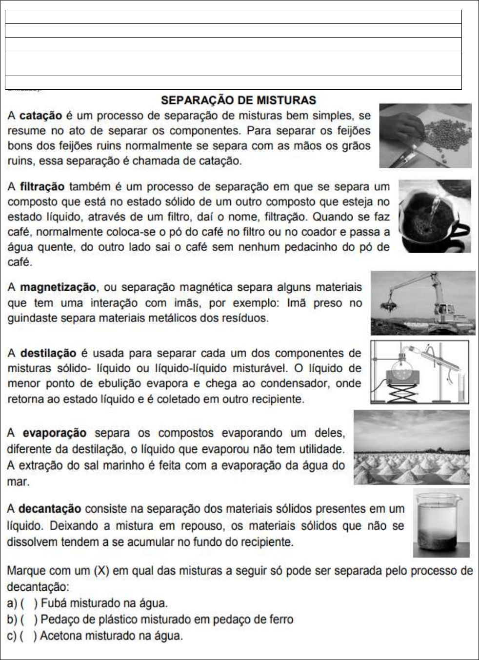 Grátis: Misturas: Homogêneas e Heterogêneas - Material Claro e Objetivo em  PDF para Estudo Rápido, image size:982x1353