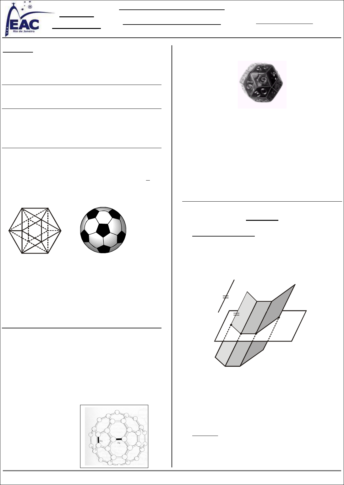 Grátis: Geometria espacial - Material Claro e Objetivo em