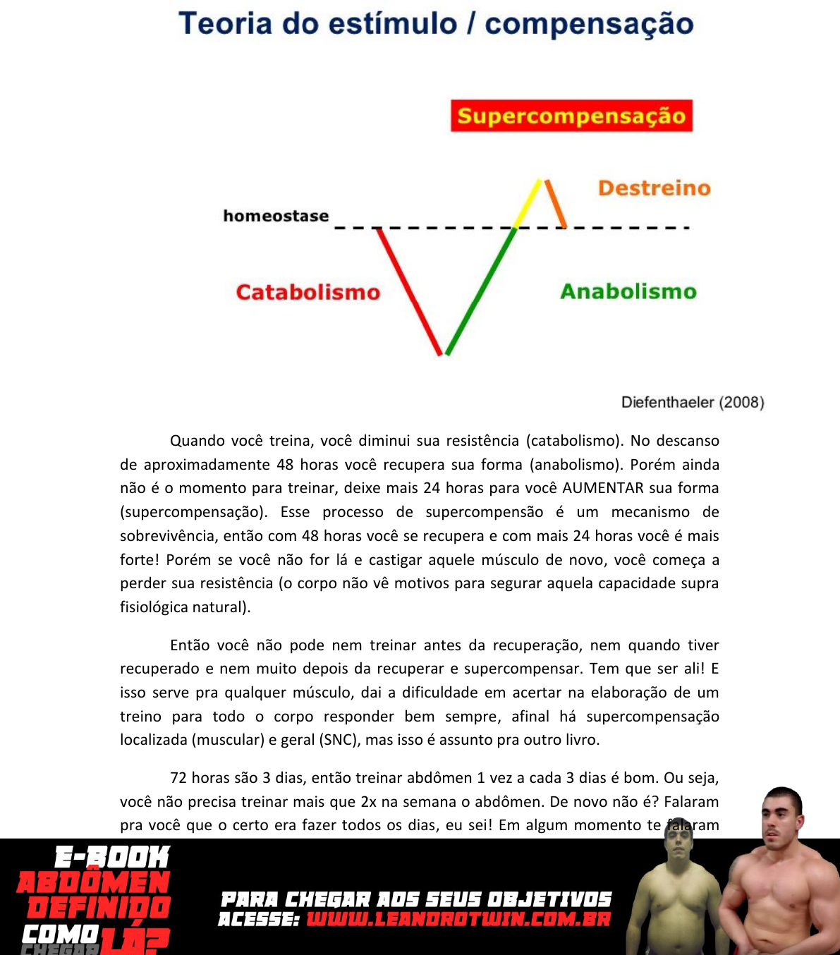 Você não precisa treinar tanto abdômen para ter ele definido