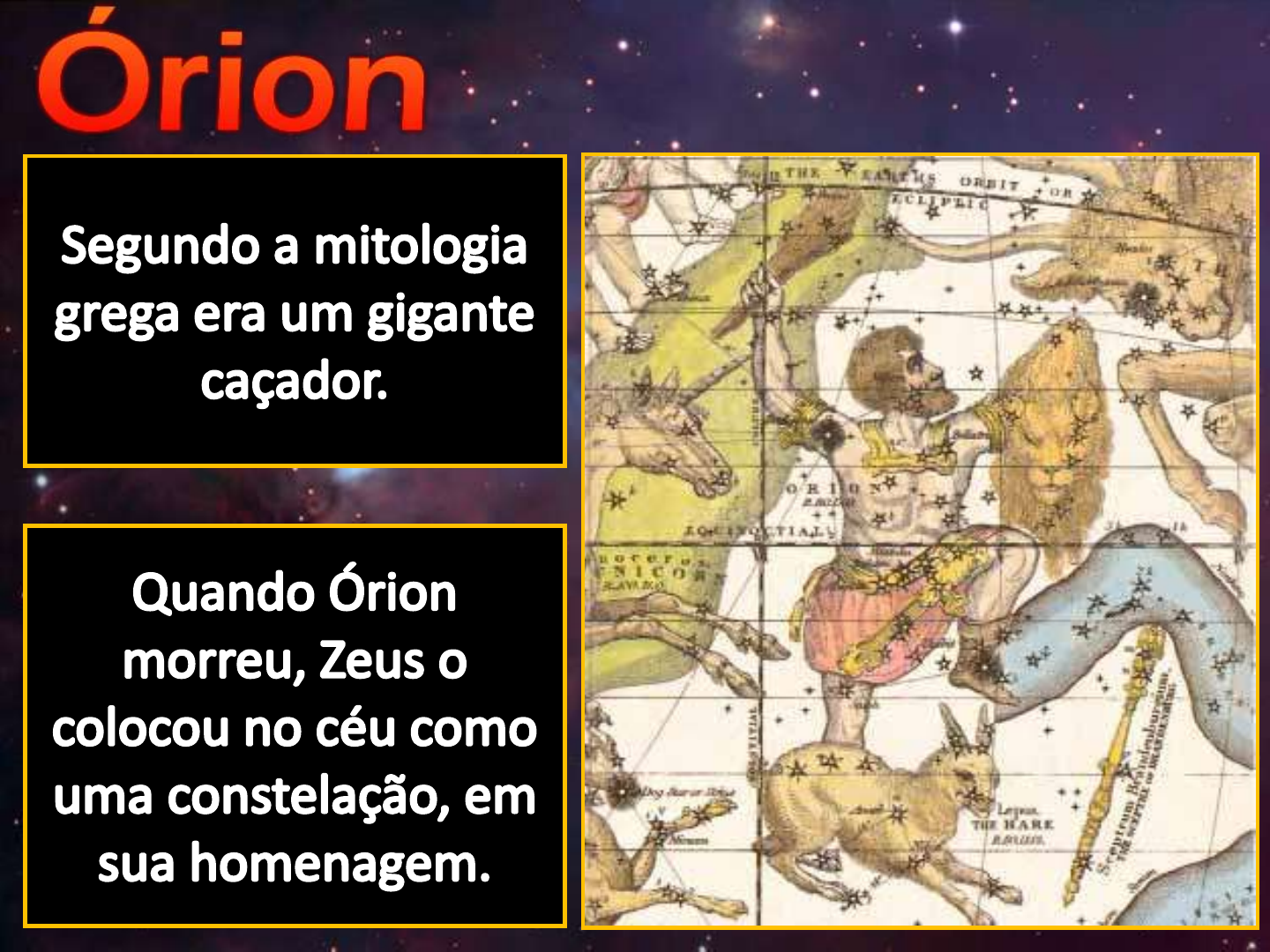 O gigante cego Orion carregando Cedalion em seus ombros. Fonte: A