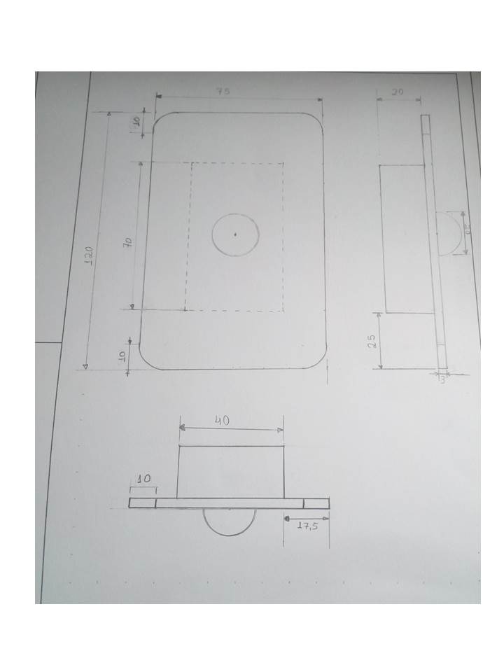 Desenho Sensor Presença Desenho Técnico I 7319