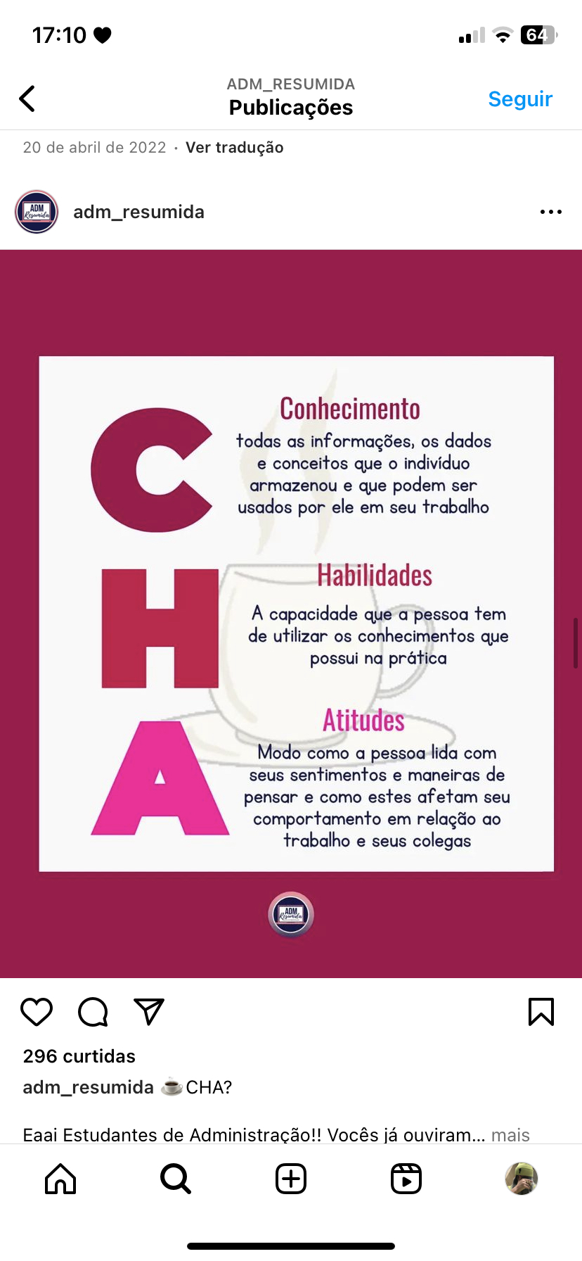 adm cha Administra o