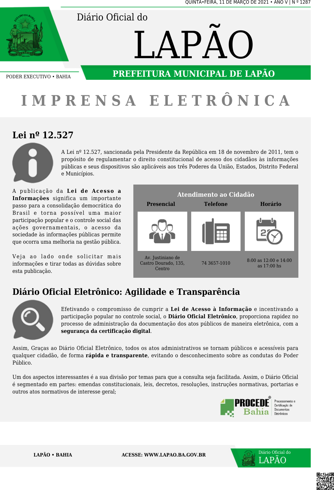 LAPÃO INICIOU NESTA SEGUNDA-FEIRA(1º), A VACINAÇÃO EM IDOSOS ACIMA DE 90  ANOS - Notícias - Prefeitura Municipal de Lapão - Site Oficial