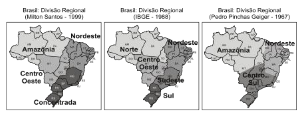 Brasil: Divisão Regional do IBGE - Disciplina - Geografia