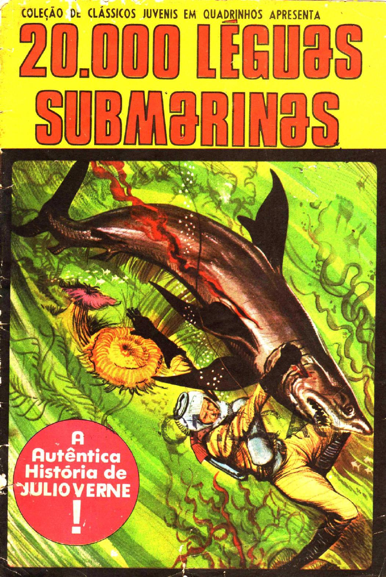 Grátis: HQ - 20 000 léguas submarinas (Júlio Verne) - Material Claro e  Objetivo em PDF para Estudo Rápido, image size:759x1134