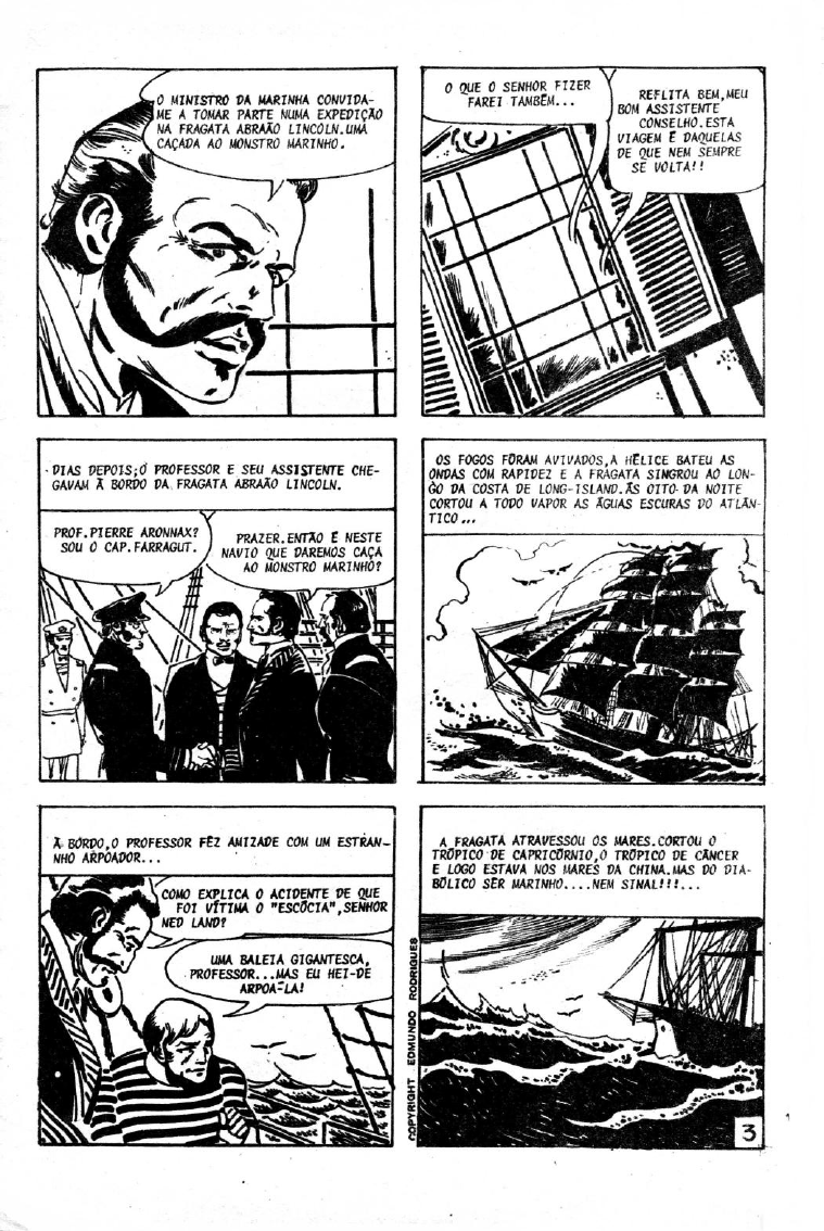 Grátis: HQ - 20 000 léguas submarinas (Júlio Verne) - Material Claro e  Objetivo em PDF para Estudo Rápido, image size:759x1134