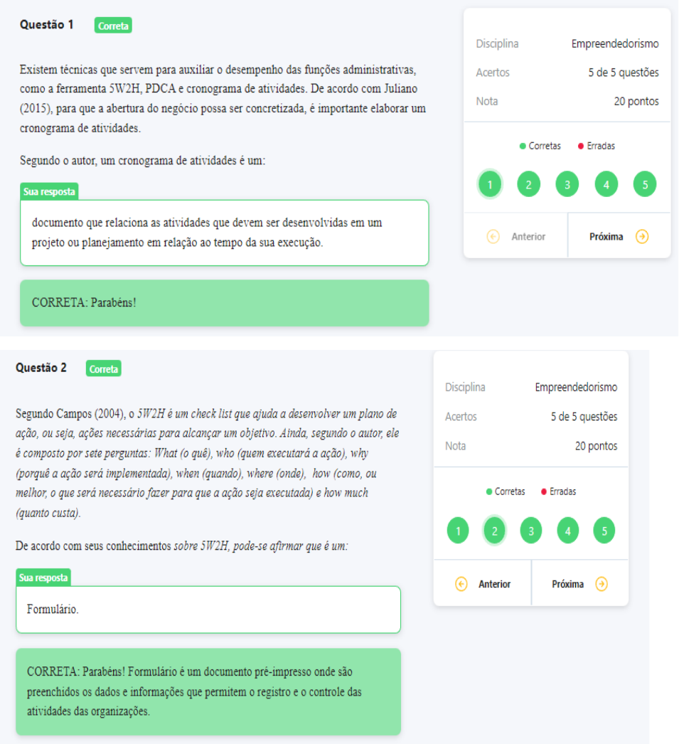 Exercício Unidade 4 - Ampli Empreendedorismo - Empreendedorismo