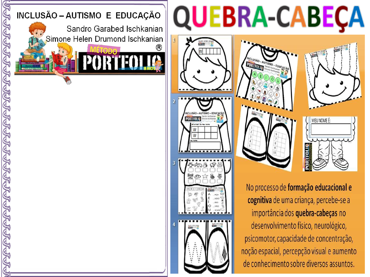 Jogo Quebra-cabeça das Cores - Educação Infantil 