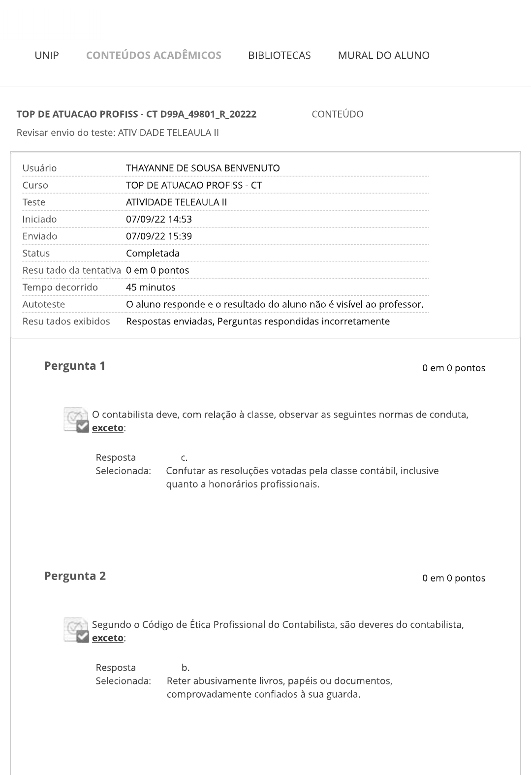 Top De Atuacao Profiss Atividade Teleaula Ii Contabilidade Ci Ncias Cont Beis