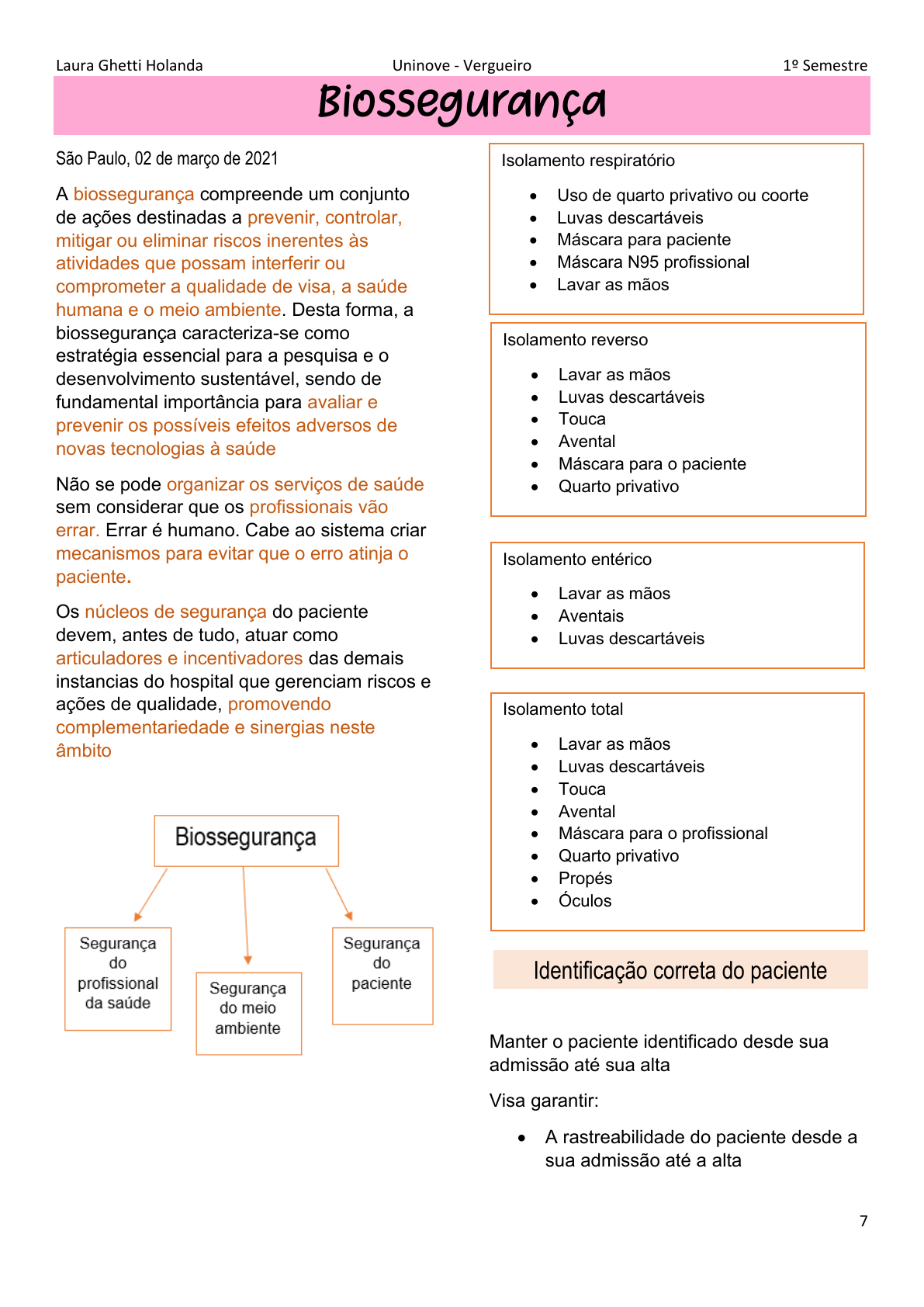 Biosseguranca E Vias De Administracao De Medicamentos Introducao A Pratica Medica