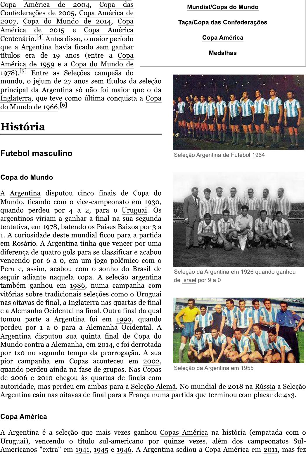 Argentina-Brasil em futebol – Wikipédia, a enciclopédia livre