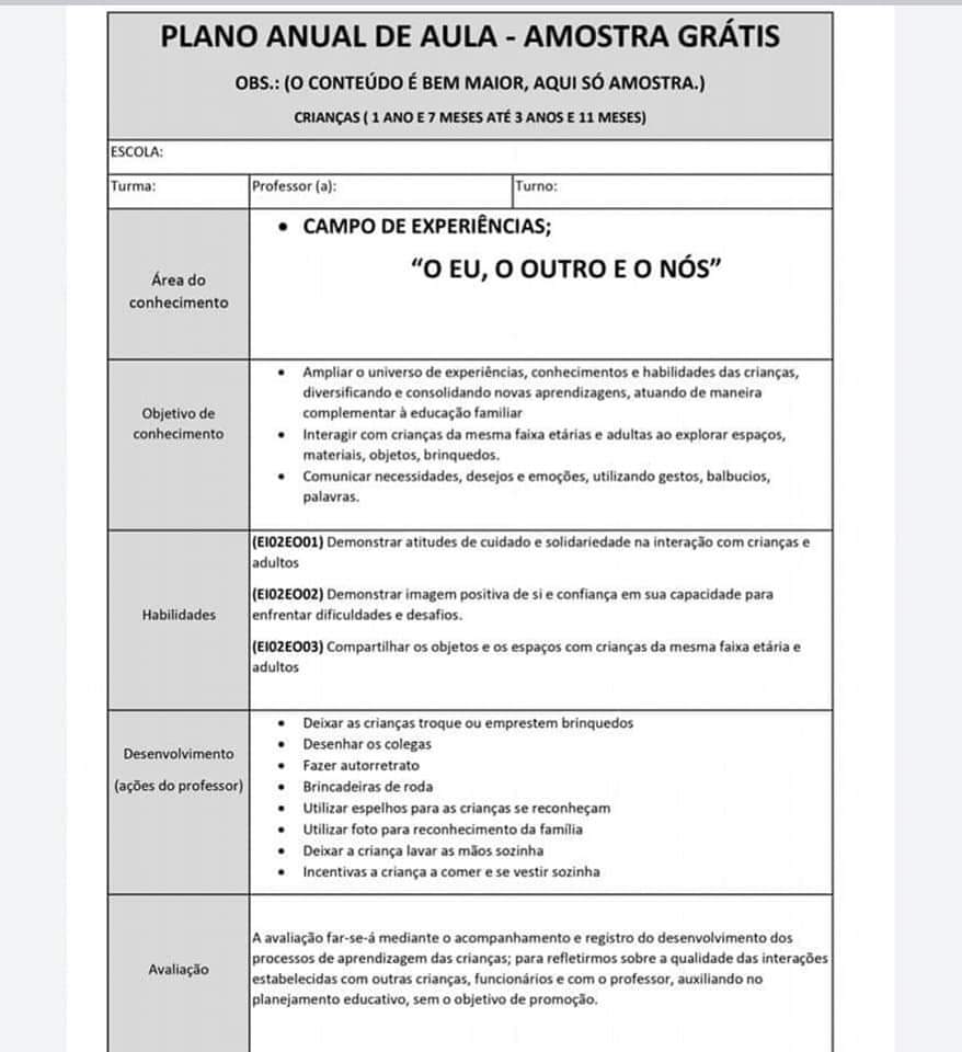 Plano De Aula - Metodologia Do Ensino De Língua Portuguesa E Escrita Em ...