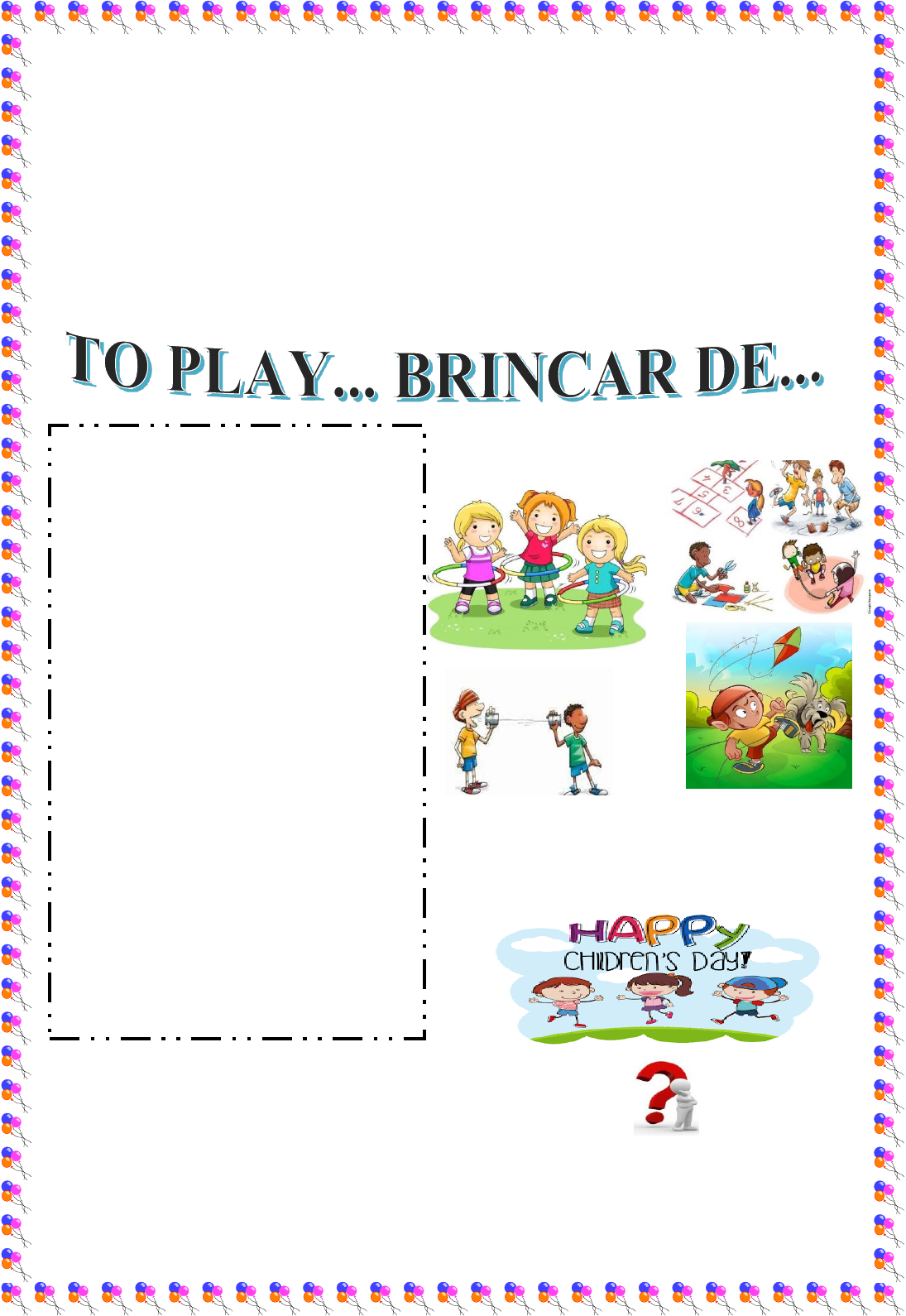 Brincadeira Simon Says em Inglês e Português 