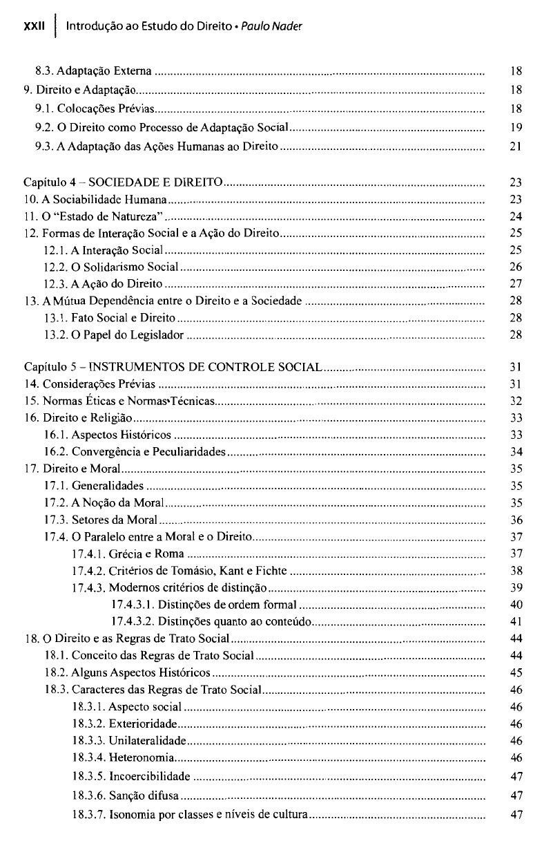 Grátis: introducao estudo direito nader 42 - Material Claro e Objetivo em  PDF para Estudo Rápido