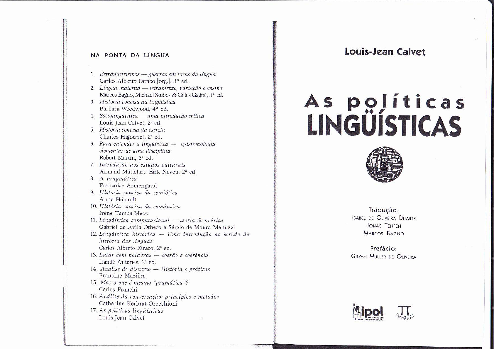 Calvet J L 1 Compressed Linguistica I 7