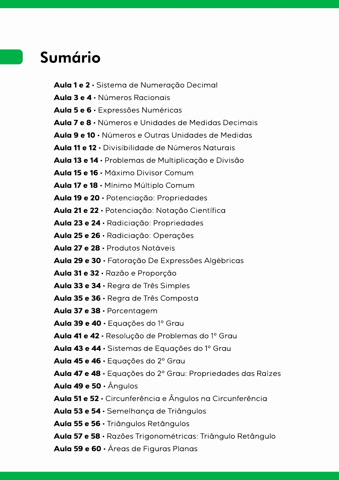 Sentenças matemáticas e notação algébrica II - 12 