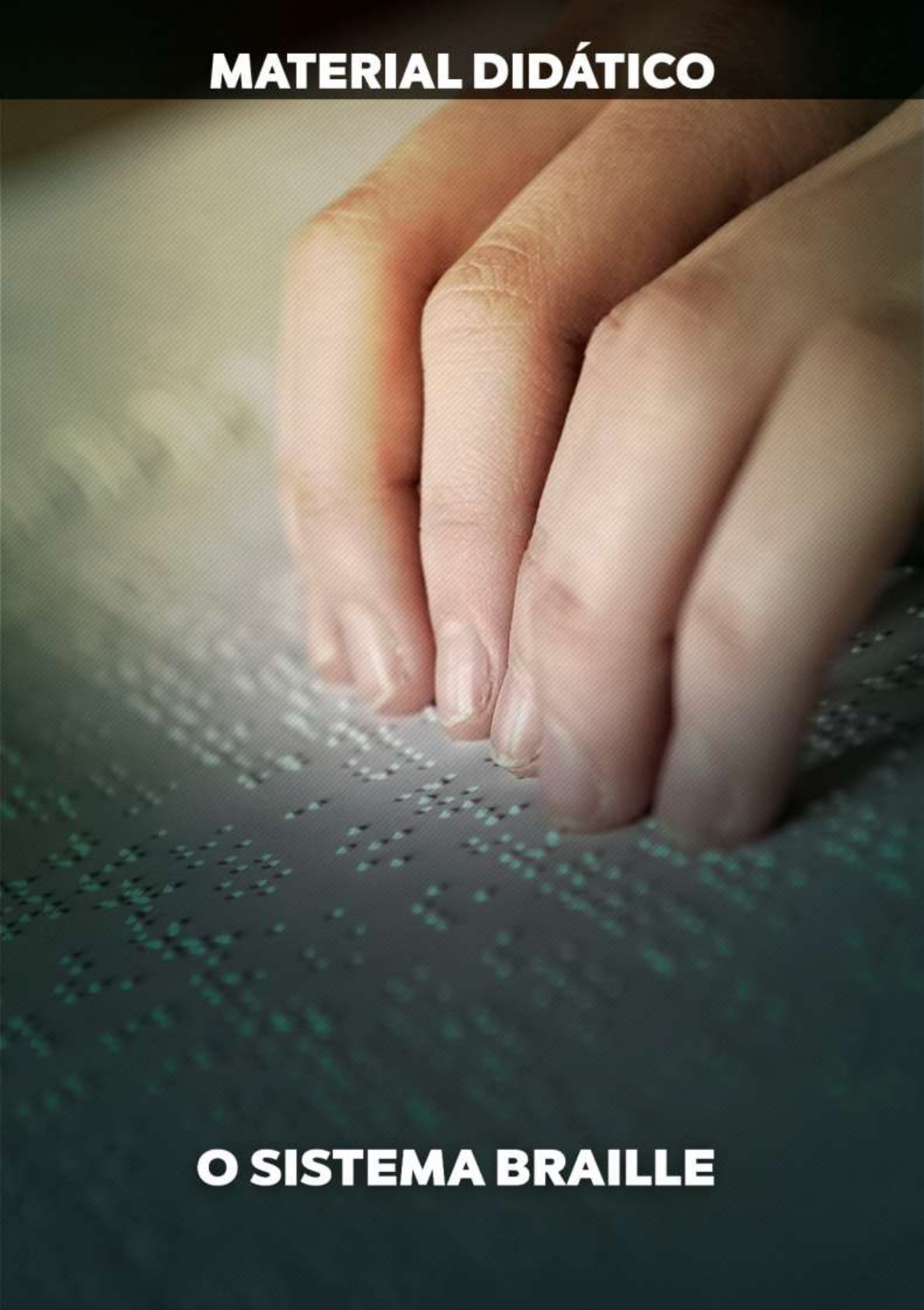 Aluna de magistério produz alfabeto em Braille com materiais