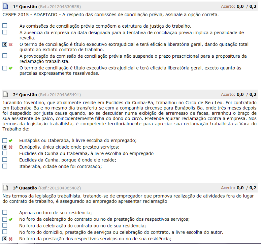 SIMULADO DE DIREITO PROCESSO DO TRABALHO GABARITO - Direito Do Processo ...