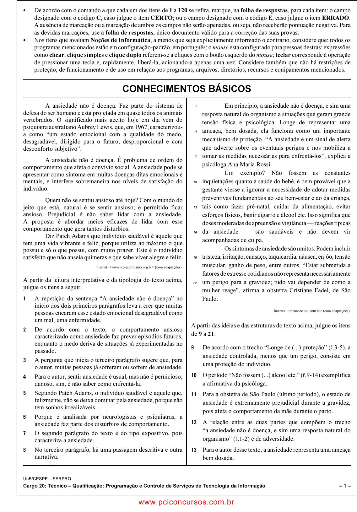 Total Cespe Info, PDF, Janela (informática)