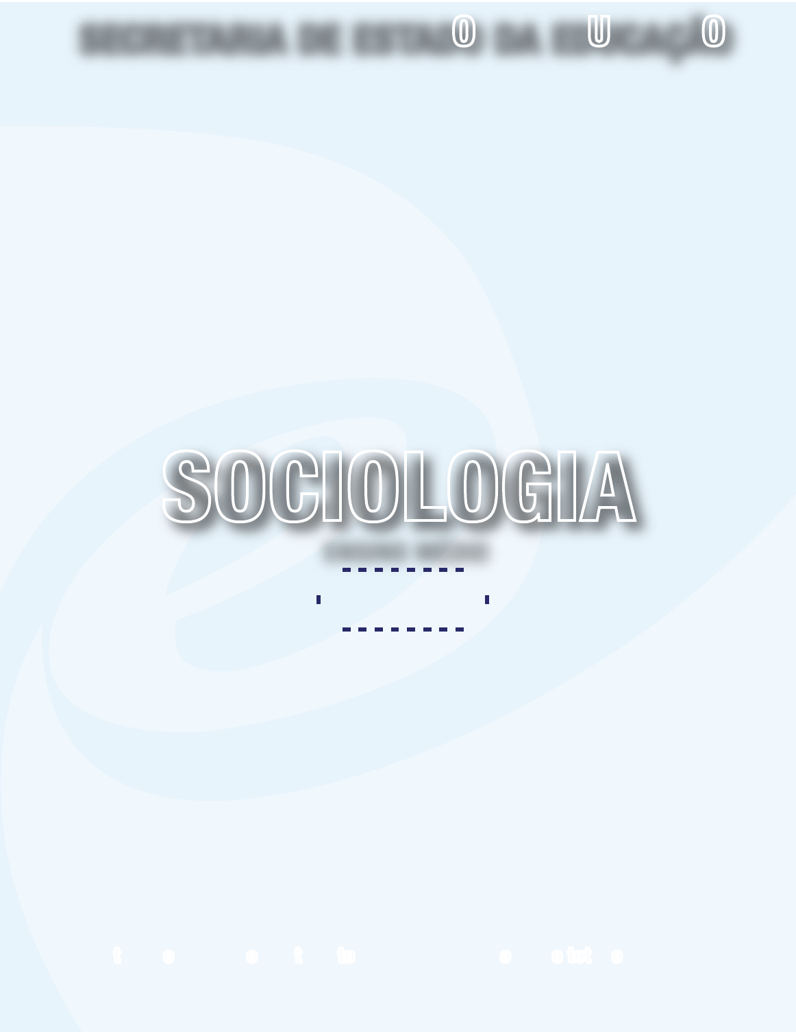 Se Liga! Avaliação processual e diagnóstica em Sociologia