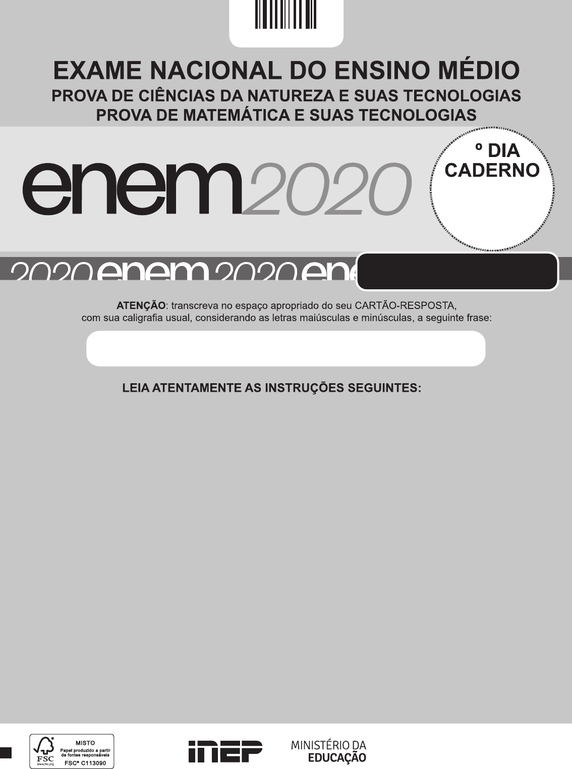 ENEM PPL 2020 2° Dia questão 171 - Estuda.com ENEM