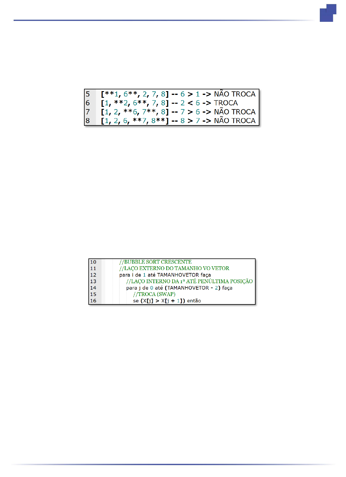 Aula 11 - Bubble Sort - Estruturas de Dados com Java 