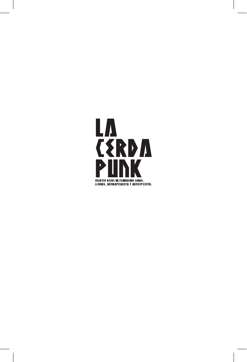 La cerda punk - Ciencias Sociales | Studenta