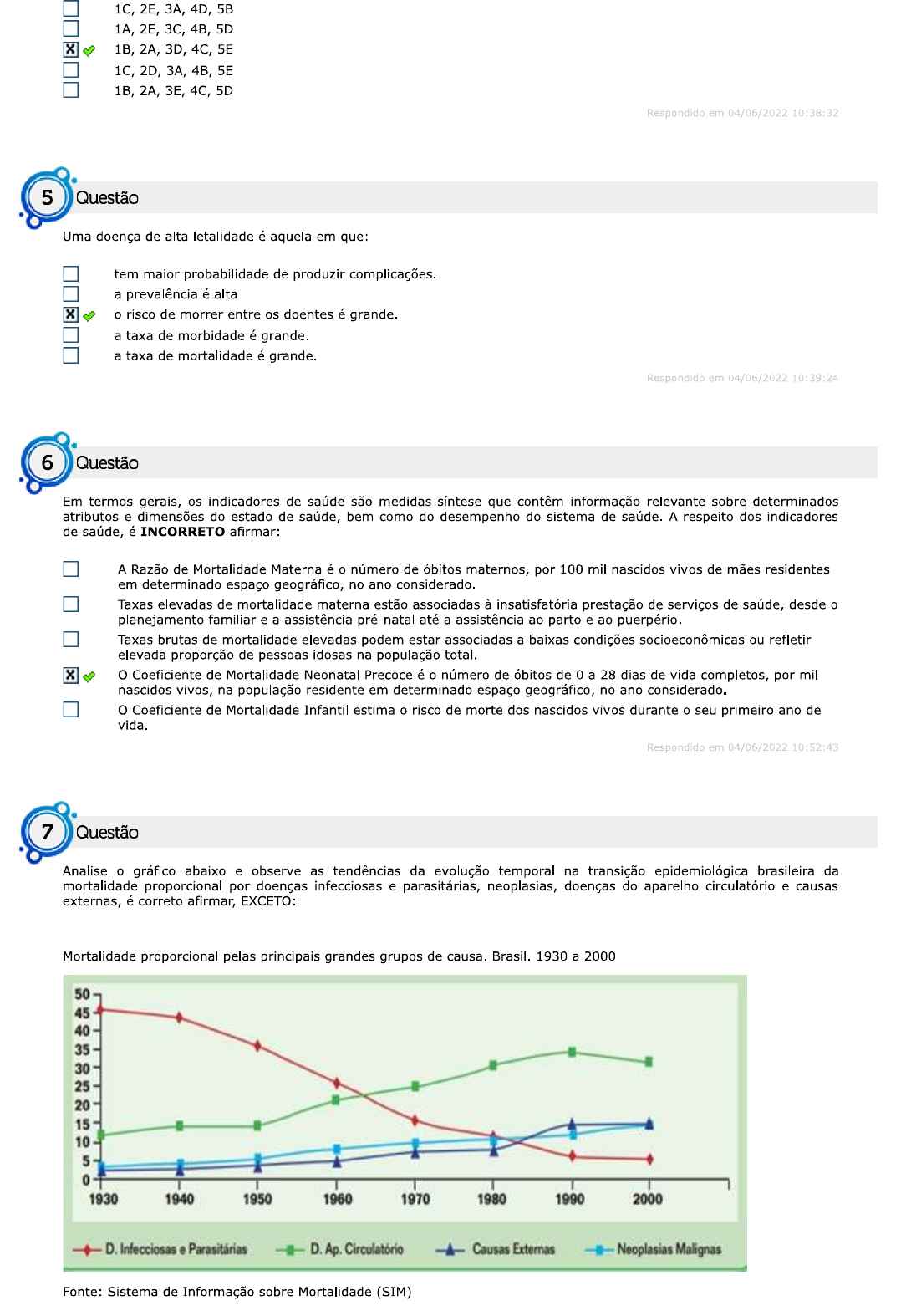 FUNDAMENTOS DA EPIDEMIOLOGIA E BIOESTATÍSTICA T2 - Epidemiologia E ...