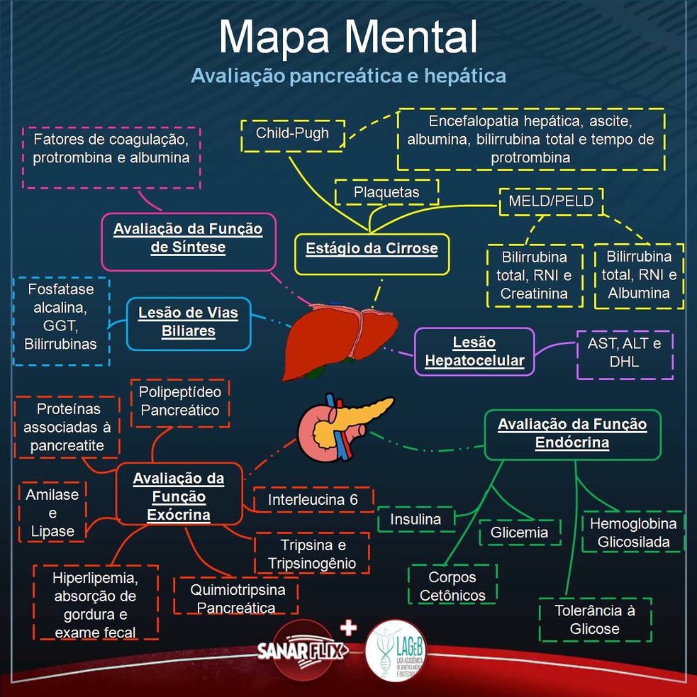 mapa mental Bioquímica Clínica