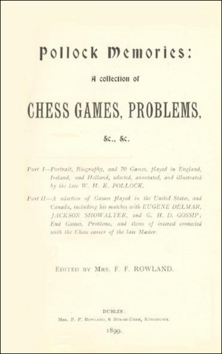 The Evans Gambit by Edward Winter