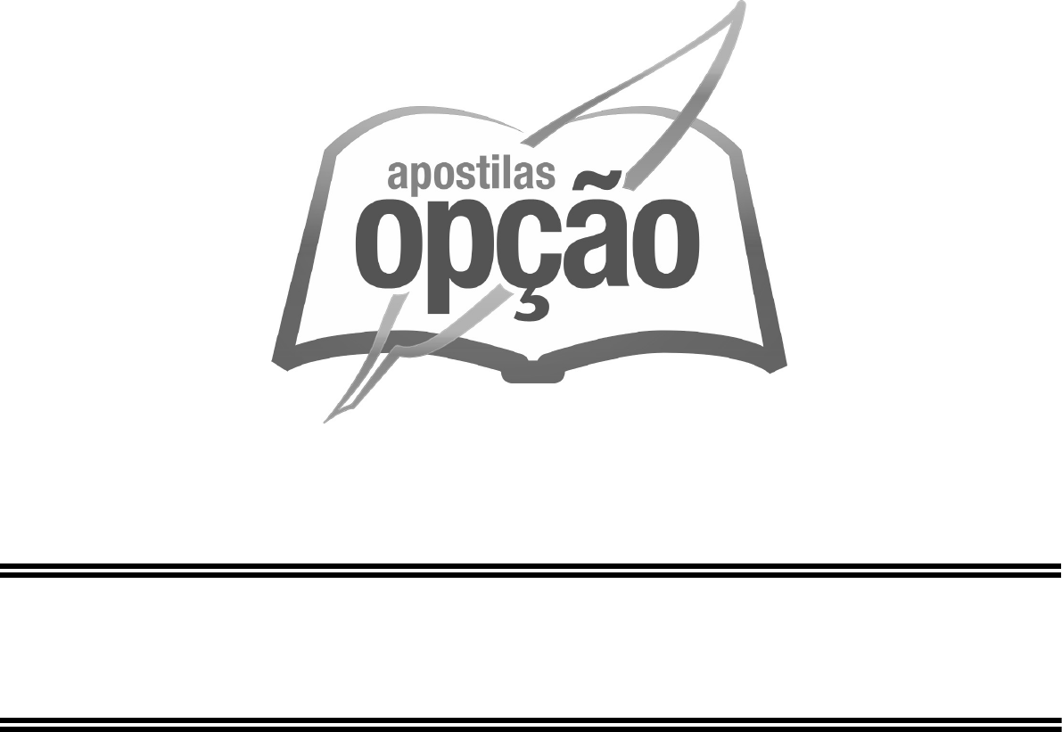 LÍNGUA PORTUGUESA - Apostilas Opção