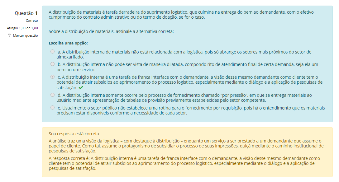 Exercício Avaliativo Módulo 4 Exercício 1 Administração