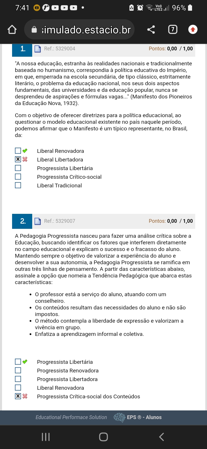 A nossa educação, estranha às realidades nacionais e