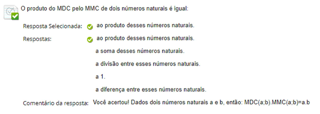 Quiz sobre matemática básica