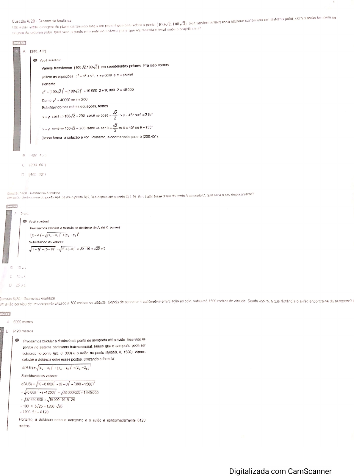 Atividade Prática Geometria Analítica 0 Geometria Analítica