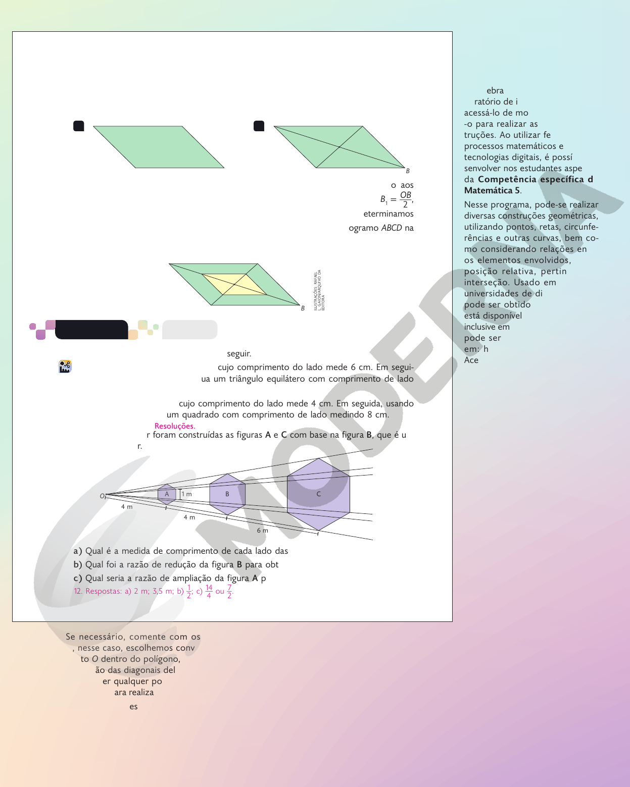 Grátis: Geometria: Retângulos e Triângulos - Material Claro e Objetivo em  PDF para Estudo Rápido, image size:1247x1559